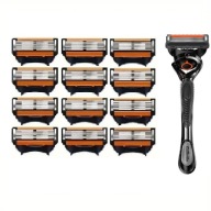 Gillette Fusion5 Fusion ostrza do maszynki do golenia 12szt + RĄCZKA