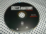 GREY'S ANATOMY chirurdzy sezon 1 -odcinki 6,7,8,9 DVD lektor polski
