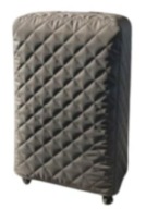 Wodoodporny, wytrzymały, gruby pokrowiec na walizkę, 64/42/24 cm. ok. 62 L.