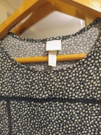 Bluzka bez rękawów w kwiaty H&M XS