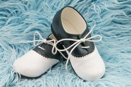 Buciki SKÓRZANE BUTY chrzest BOY 12 cm GRANAT LIKWIDAC SKLEPU-70% OKAZJA