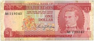 Banknot Barbados 1 Dolar 1973