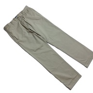 SPODNIE MĘSKIE LETNIE BEŻOWE SLIM FIT ROZM.32/32__GAP