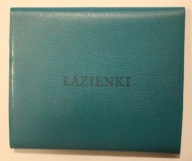 WARSZAWA - Łazienki, ZESTAW 12 MINI POCZTÓWEK - CZYSTE, W ORYGINALNYM ETUI