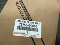 Chrom/listwa drzwi przednia prawa Toyota Corolla E21 75753-02040 ORYGINALNA