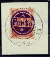 WYDANIE KORONOWE Fi 77 B kas NA WYCINKU PORTO KRAKÓW 11 DOPŁATA 50 h