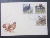 KOPERTY FDC NR 1841-1848 PTAKI ŁOWNE STAN DOBRY 1970