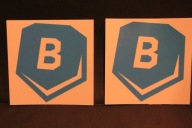 NAKLEJKA B JAK BROYX - AUTO ROWER MOTOR KASK