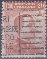 WŁOCHY - znaczek kasowany z 1916 roku. X 205.