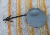 OPEL CORSA D 06-11 ZAŚLEPKA ZDERZAKA TYŁ 13183127 SREBRNY SZARY