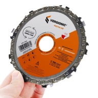 Tarcza łańcuchowa do drewna 115 mm x 22,2 mm 8T piła tnąca na szlifierkę