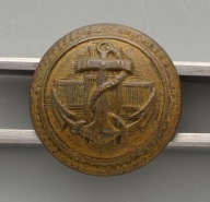 ORYGINALNY POLSKI GUZIK MARYNARKI WOJENNEJ wz. 1961 22 mm