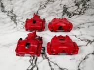 JAGUAR XF X250 LIFT 11-15 2.2d ZACISKI HAMULCOWE KOMPLET CZERWONE PRZÓD TYŁ