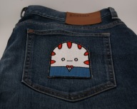 Naszywka Haftowana PAN MIĘTÓWKA Adventure Time – 9,5 x 7 cm