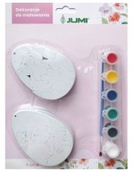 DEKORACJA WIELKANOCNA DO MALOWANIA JAJKA PISANKI FARBKI ZESTAW KREATYWNY