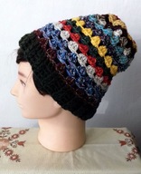 Czapka nowa wielokolorowa rozmiar uniwersalny