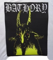Bathory Goat Ekran Mega Duża Naszywka Backpatch Patch Quorthon Black Metal