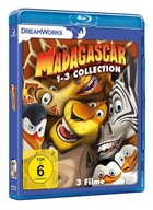 Madagascar Madagaskar kolekcja 1 - 3 Blu-ray