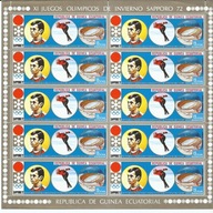 Arkusz znaczków -Gwinea wyprzedaż kolekcji / 50 /