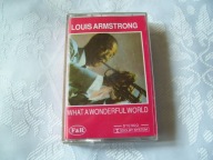 "LOUIS AMSTRONG" - WHAT A WONDERFUL WORLD - KASETA