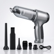 Mocny Odkurzacz Samochodowy Bezprzewodowy 120W Ręczny Dmuchawka AKUMULATOR