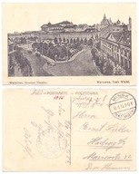 1918 GGW MIŃSK MAZOWIECKI stempel formacyjny jednostki dworcowej