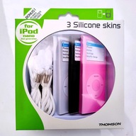 3x Etui silikonowe iPod Nano 2 2G 2gen case skin + Folia LCD (MPSIL01N)