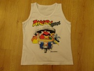 ANGRY BIRDS koszulka na ramiączkach roz 122/128