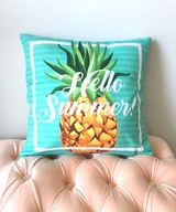 Poszewka na poduszkę 45x45 ananas Hello Summer !