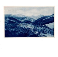 Tatry Widok na drogę do Kuźnic