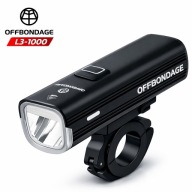 Offbondage L3-1000 Lampka Rowerowa Przód 1000lm Powerbank 4800mAh IP65 USBc