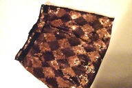 NEXT 128 CM SPÓDNICA WIZYTOWA CEKINY ZŁOCISTA NOWA