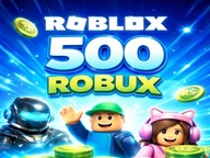 Roblox 500 Robux | Szybka realizacja | Doładowanie na twoje konto