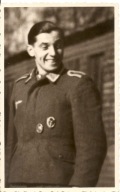 WEHRMACHT -TRZECIA RZESZA -ŻOŁNIERZ -zdjęcie -format pocztówkowy -PORTRET