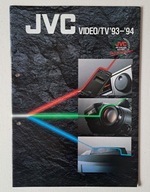 JVC - VIDEO TV - 1993 - 1994 - SUPER VHS - VHS-C - Katalog - 20 YEARS in UK