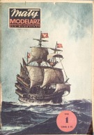 Mały Modelarz 1/1981: galeona Smok
