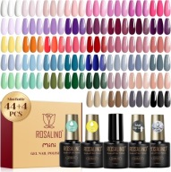 ZESTAW LAKIERÓW ŻELOWYCH DO PAZNOKCI UV LED ROSALIND 48SZT