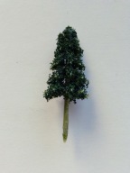 HO-TT-N drzewo choinka na makietę dioramę nowe wysokość 11 cm.