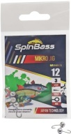 Haczyk Mikro Jig Spinbass Hak nr 12 - 0,5g
