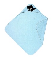 RĘCZNIK NIEMOWLĘCY BATMAN OKRYCIE KĄPIELOWE+KAPTUR kolor niebieski