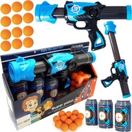 Wyrzutnia piankowych kulek – pistolet do zabawy