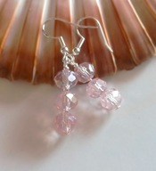 KOLCZYKI z KRYSZTAŁAMI SWAROVSKIEGO AB srebro 925