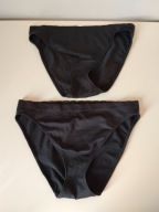 2 sztuki Śliczne markowe majtki Matalan XL czarne