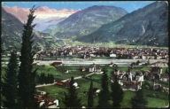 Gries Bozen mit Rosengarten - Gerstenberger 1912