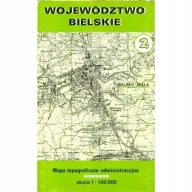 Województwo Bielskie 2 mapa 1:100000
