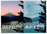 Pocztówka Stany Zjednoczone Oregon góra wulkan