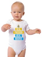 Body dziecięce Real Madryt białe rozmiar 74