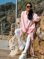 ZOCCO PASTELOWA wiosenno letnia bluza z dolną regulacją