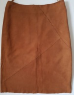 PER-ME - damska spódniczka skórzana roz. 40