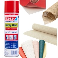 TESA KLEJ W SPRAYU BEZBARWNY STRONG MOCNY DO TAPICERKI 500ML TKANIN TEKSTYL